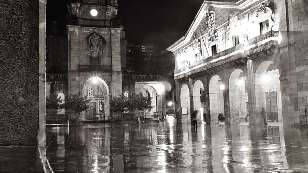 Plaza de Egoibar. Foto de Vicente Guinea Gonzalez de Artaza