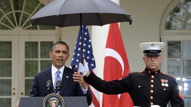 Barack Obama AEBetako presidentea. EFE