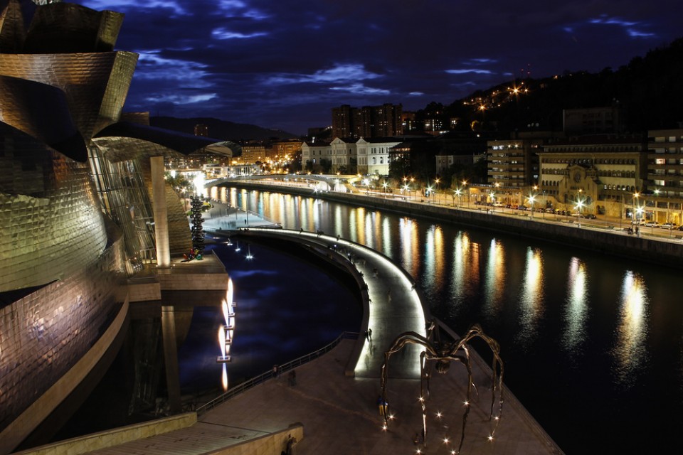 Bilbo Guggenheim gaua. Argazkia: Gorka Gomez 