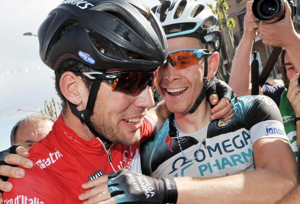 Cavendish garaipena ospatzen. Argazkia: EFE