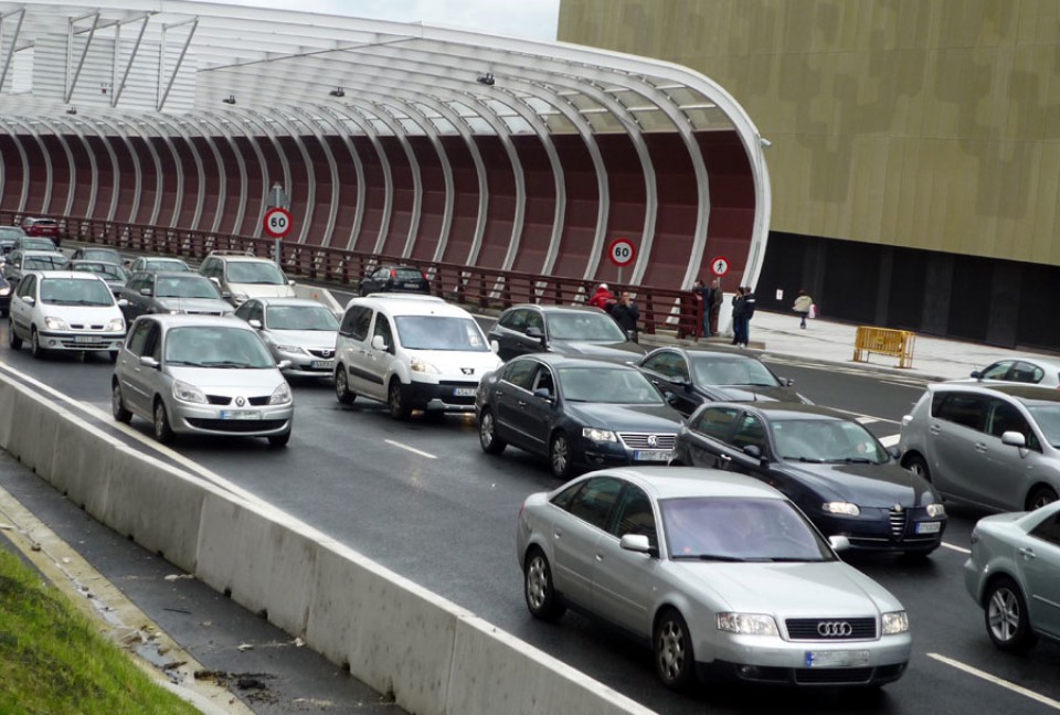 Imagen de los nuevos accesos a Bilbao por San Mamés. Foto: eitbcom