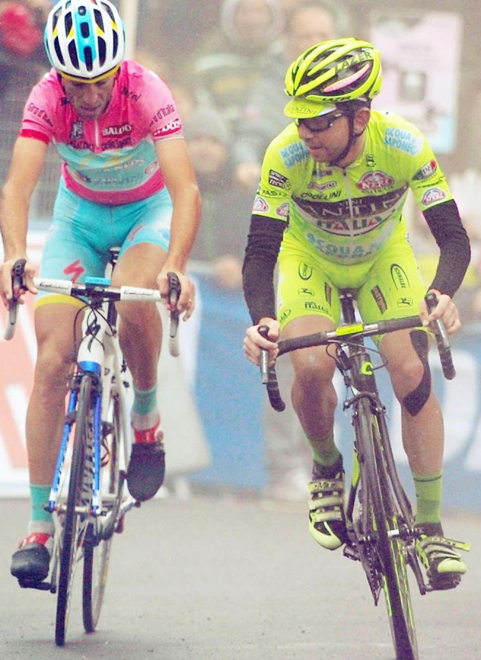 Santambrogio eta Nibali. Efe.