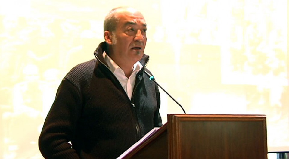 Martín Garitano ha participado en el homenaje.