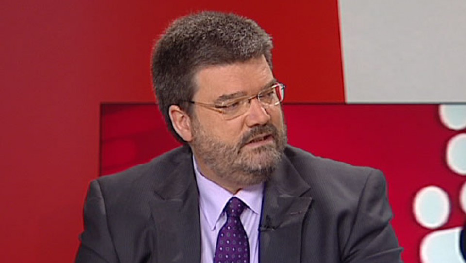 Juan María Aburto, consejero de Empleo y Políticas Sociales del Gobierno Vasco. Foto: EITB.