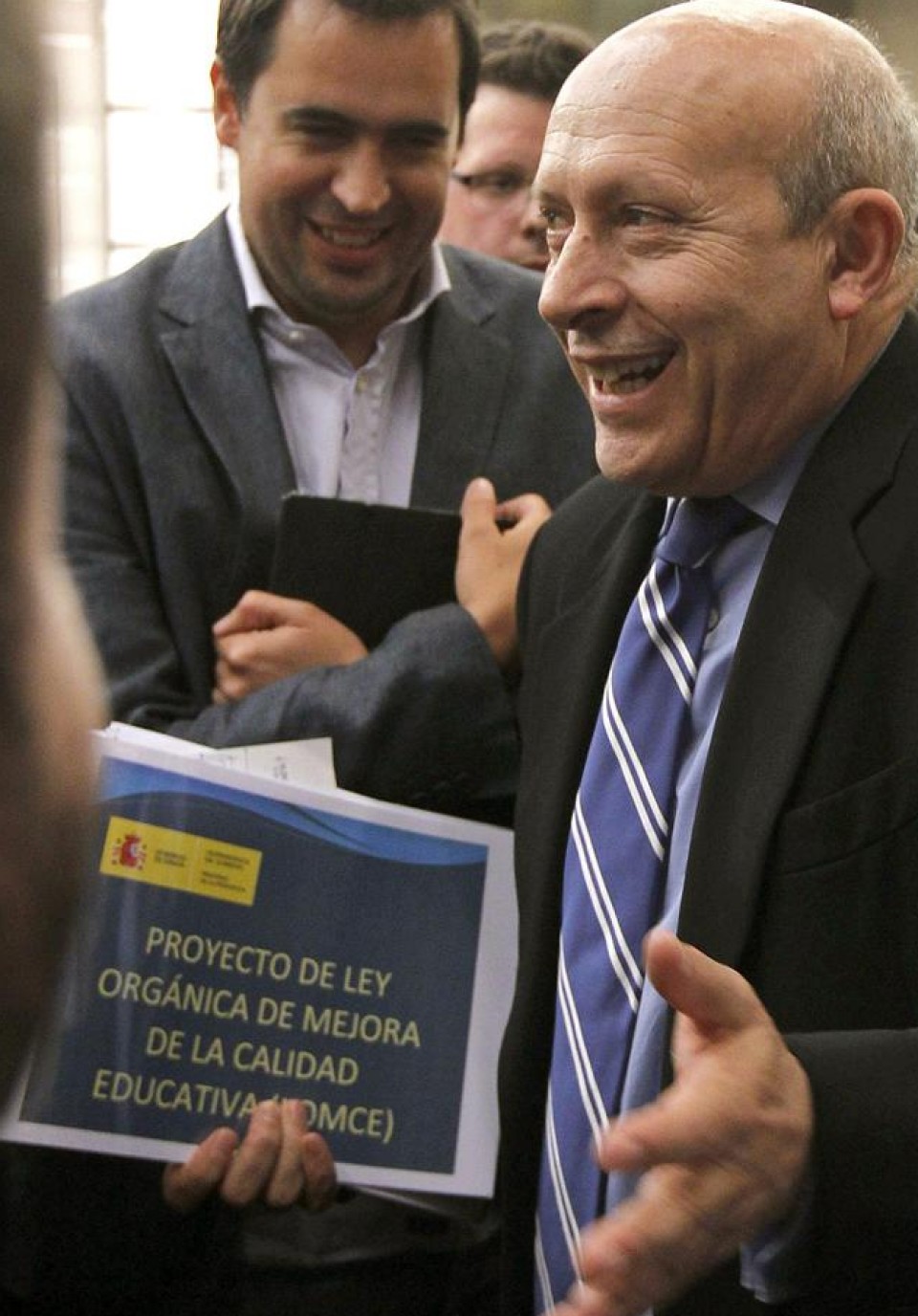 José Ignacio Wert ministro de Educación.