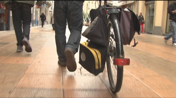 'El 13% de los desplazamientos en Vitoria ya se hacen en bicicleta'