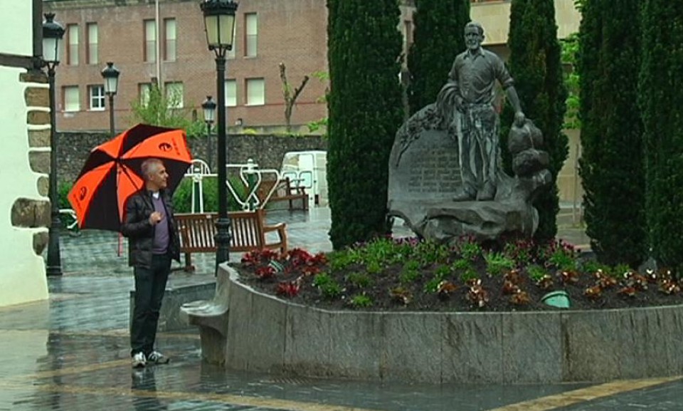 Lazkao Txiki plazan. Argazkia: EITB.