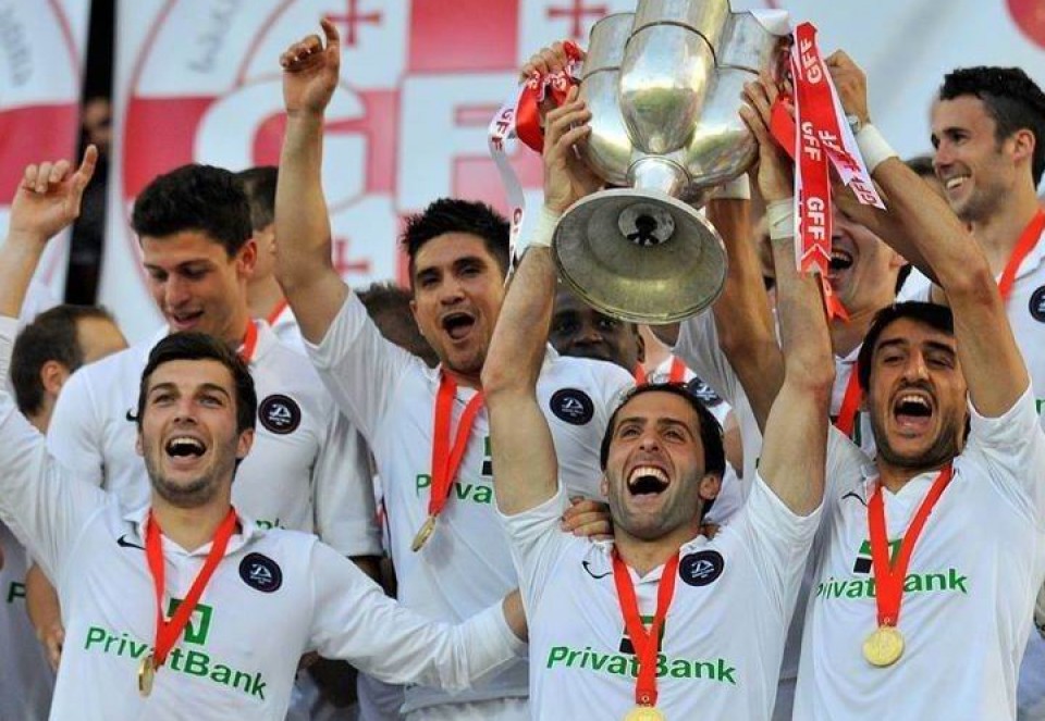El Dinamo Tbilisi se corona camepeón de Copa. Foto: U.A.