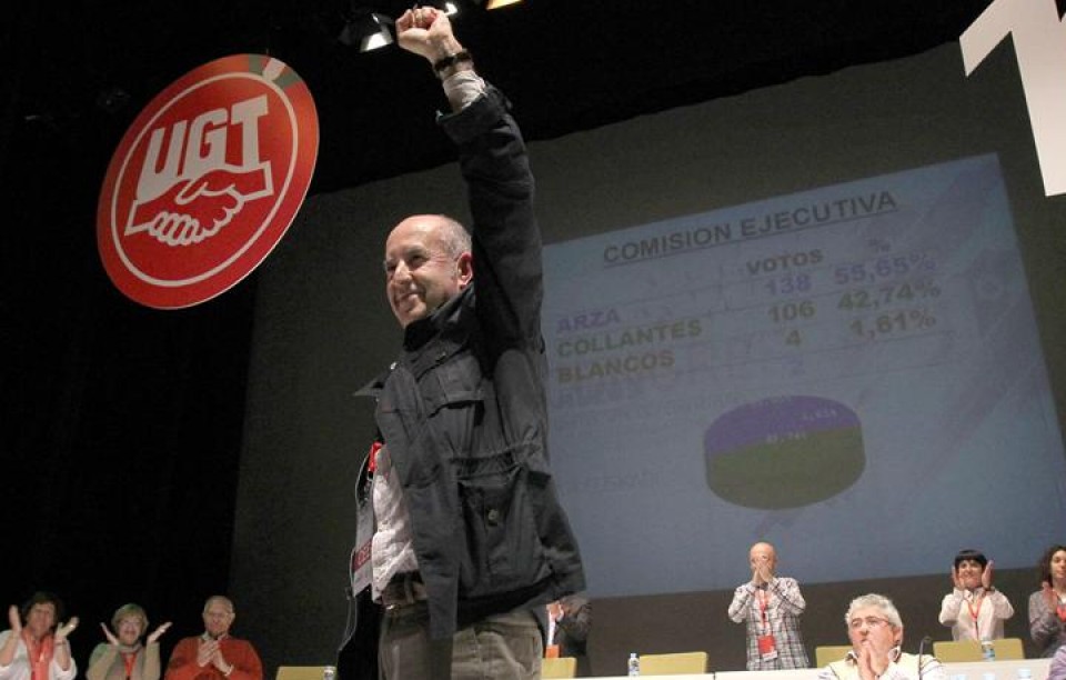 Raúl Arza, nuevo secretario general de UGT Euskadi