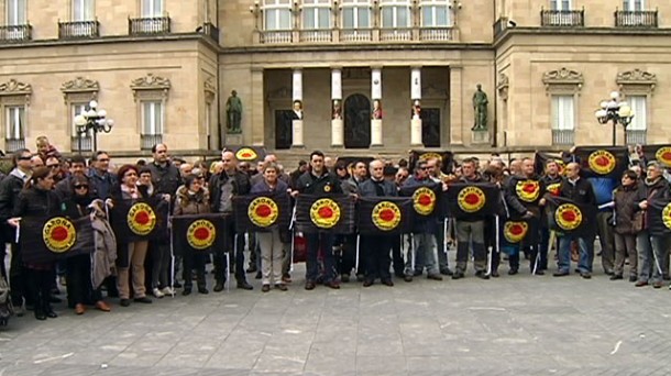 Protesta por la prórroga de la central de Garoña.