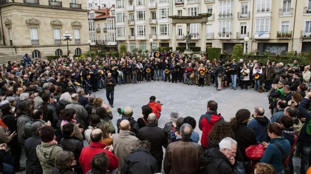 Garoñaren kontrako protesta, Gasteizen.