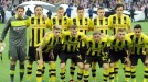 Once inicial del Borussia Dortmund en la final. Foto: EFE title=
