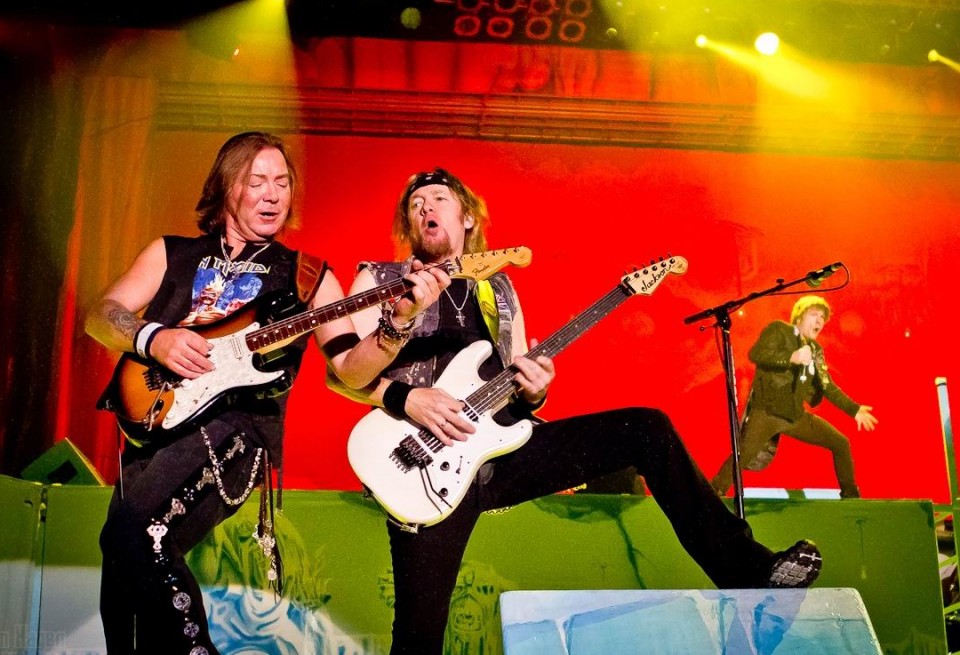 Iron Maiden, BECen. Argazkia: Tom Hagen