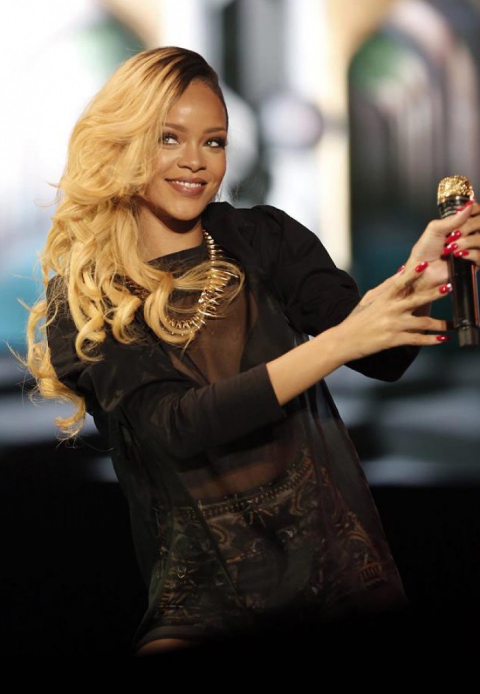 Rihanna, la cantante de Barbados, está de gira por Europa. Foto: EFE