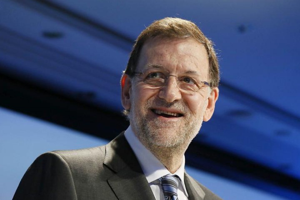Mariano Rajoy Espainiako presidentea.