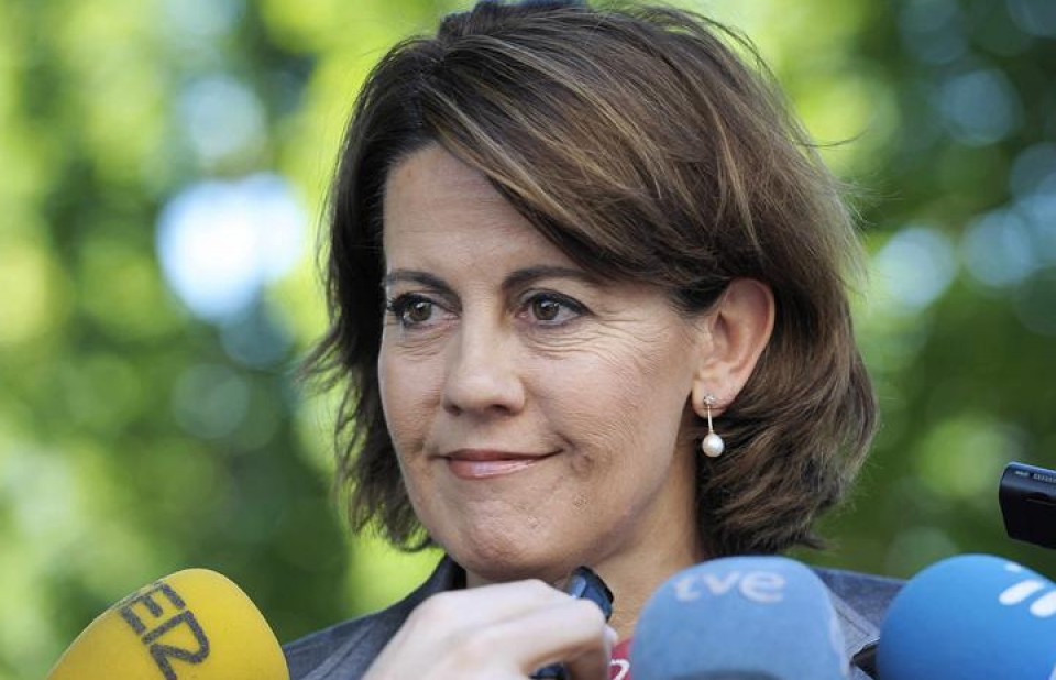 Yolanda Barcina Nafarroako Gobernuko presidentea. EFE