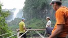 Así preparan la final de 'El Conquis' en las Catarátas de Iguazú