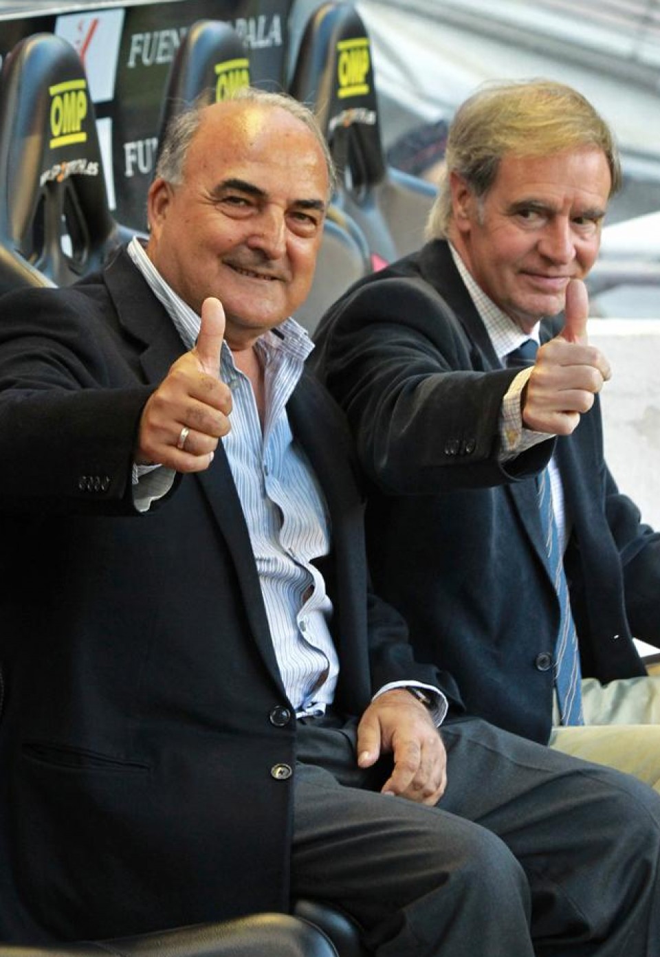 Iñaki Saez eta Txetxu Rojo. Argazkia: EFE