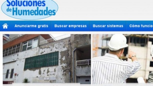 Soluciones de humedades, web para buscar profesionales