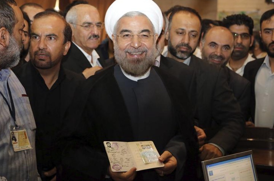 Hasan Rohani, el único candidato reformista moderado. Foto: EFE