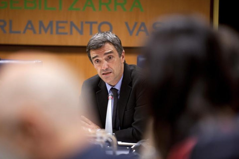 El secretario de Paz y Convivencia del Gobierno Vasco, Jonan Fernández. EFE
