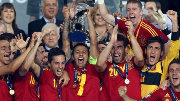 España, campeona de Europa. Foto: EFE