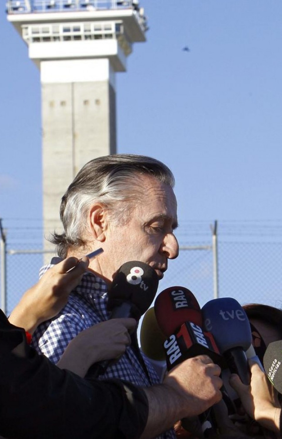 Miguel Blesa a su salida de prisión. Foto: EFE.