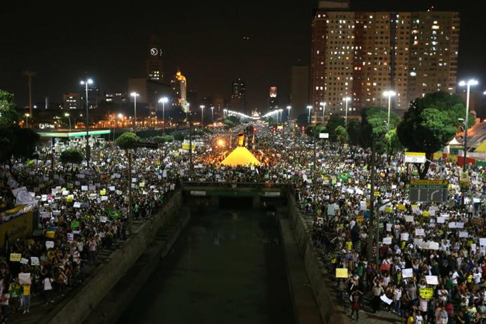 brasil, protestak, EFE