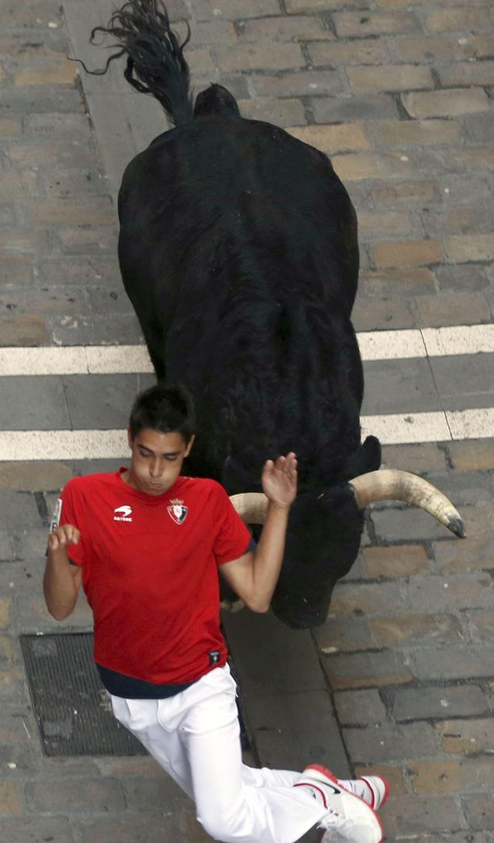 Astearteko entzierroa. Argazkia: EFE