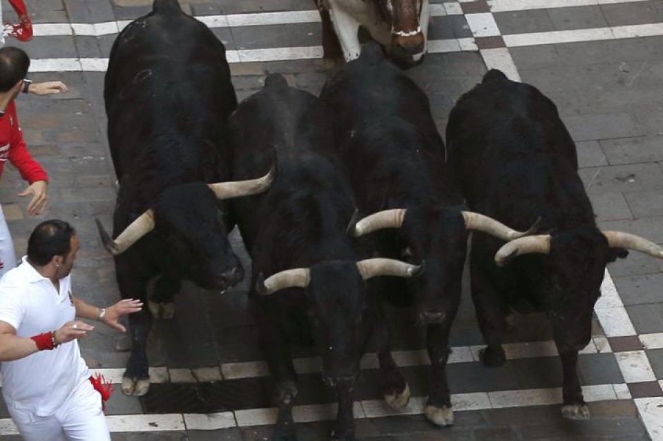 Astearteko entzierroa. Argazkia: EFE