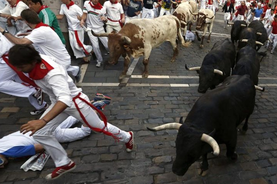 Asteazkeneko entzierroa. Argazkia: EFE