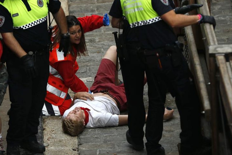 Ostiraleko entzierroa. Argazkia: EFE