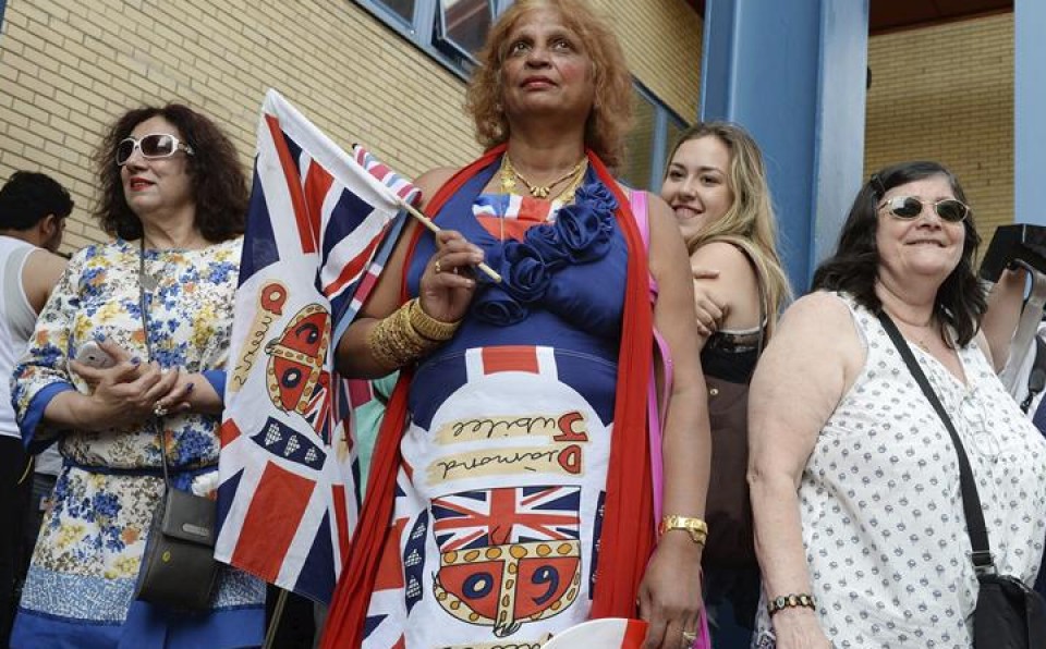 Los duques de Cambridge son padres de un varón. Foto: EFE.