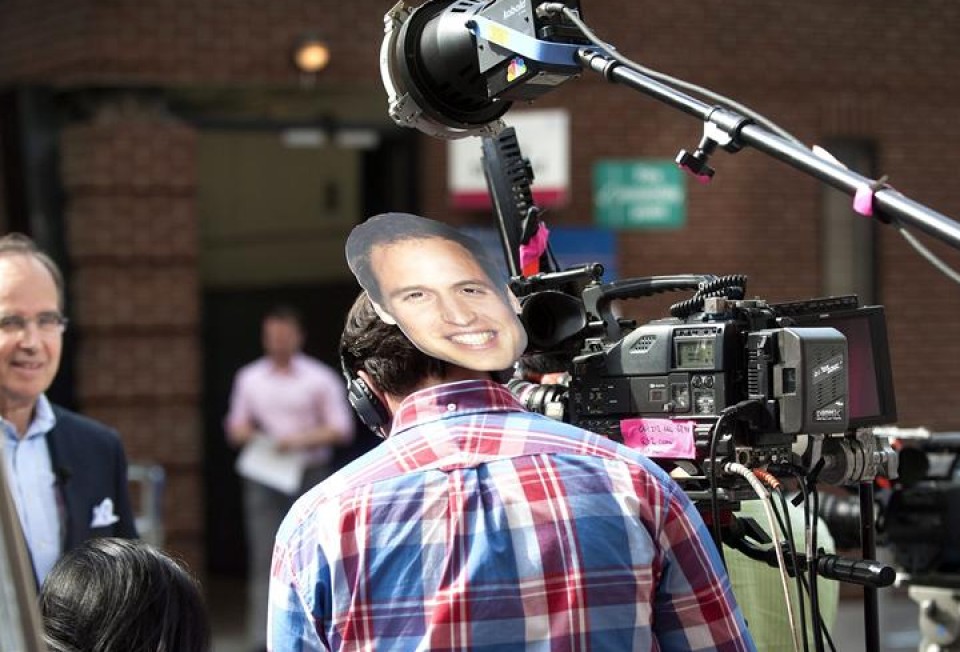 Los duques de Cambridge son padres de un varón. Foto: EFE.