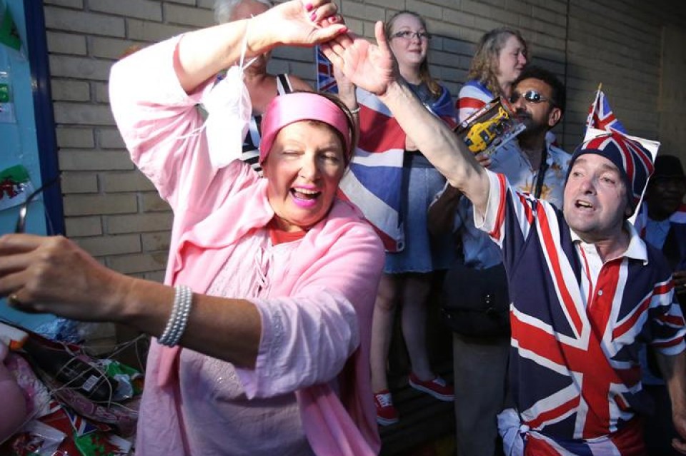 Los duques de Cambridge son padres de un varón. Foto: EFE.