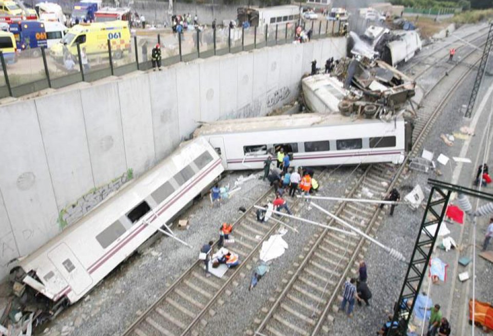 Identificados los 78 fallecidos en el accidente de tren de Santiago