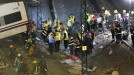 Tren bat errailetik irten da Galizian. Argazkia: EFE title=