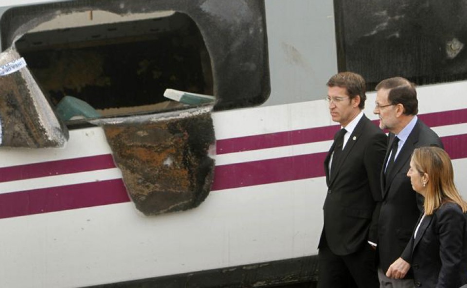 Rajoy istripuaren lekuan izan da. Irudia: EFE