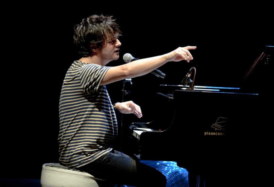 Concierto de Jamie Cullum en Girona. Foto: EFE
