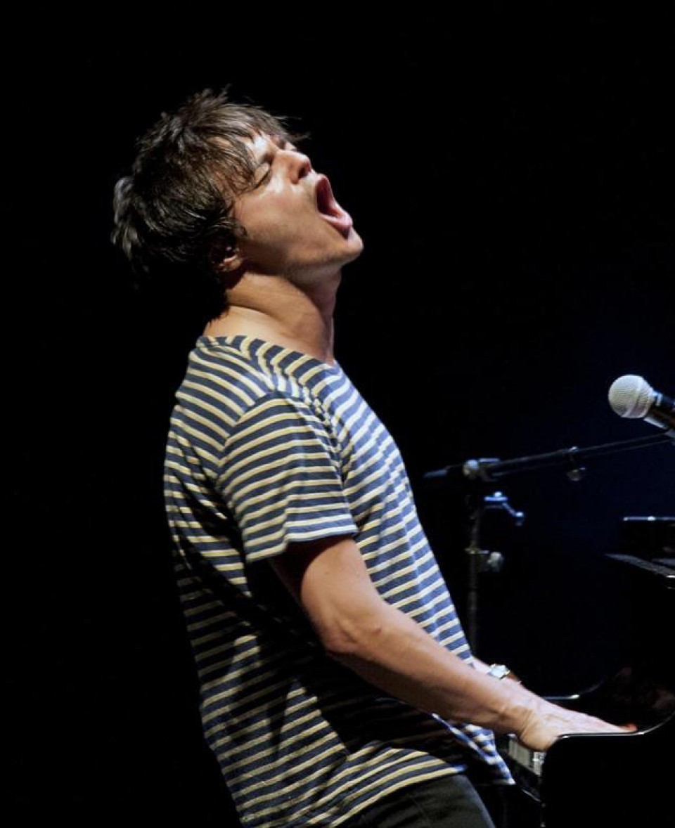 Concierto de Jamie Cullum en Girona. Foto: EFE