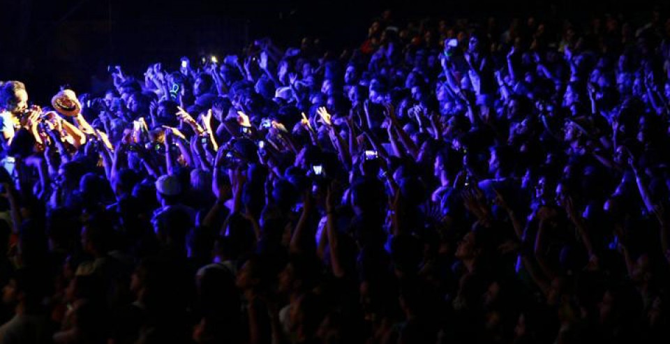 Love of Lesbian, en el Low Cost Festival 2013. Foto: EFE