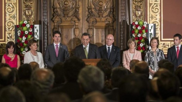 José Luis Bilbao, en la conmemoración de la festividad de San Ignacio.