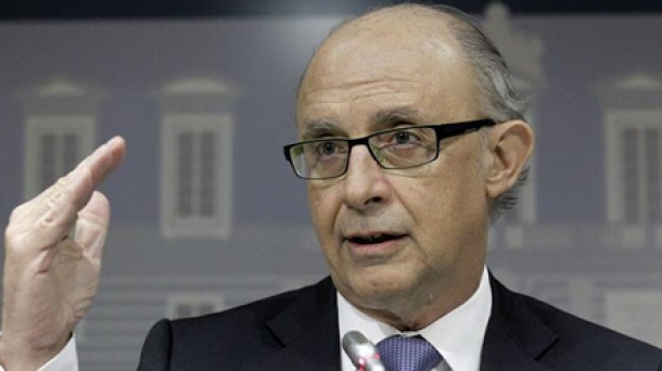 Cristobal Montoro, Ogasuneko eta Herri Administrazioetako ministroa. Argazkia: EiTB.