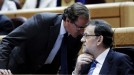 Alfonso Alonso y Mariano Rajoy. Foto: EFE title=