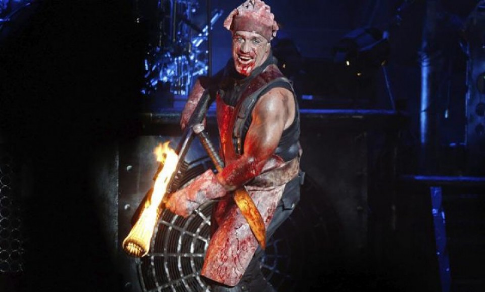 Rammstein taldearen kontzertua Wacken 2013 jaialdian. Argazkia: EFE