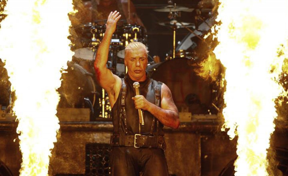 Rammstein taldearen kontzertua Wacken 2013 jaialdian. Argazkia: EFE