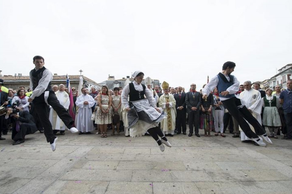 Aurrekua, Gasteizko jaietan. EFE