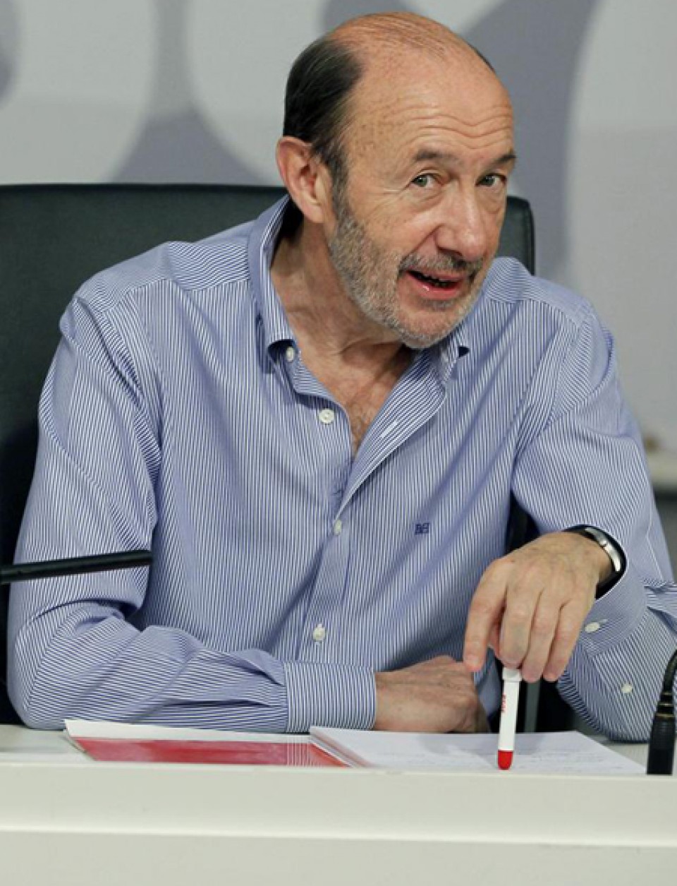 Alfredo Perez Rubalcaba PSOEko idazkari nagusia 