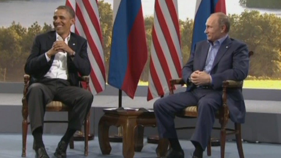 Obama y Putin. Imagen de archivo: EFE