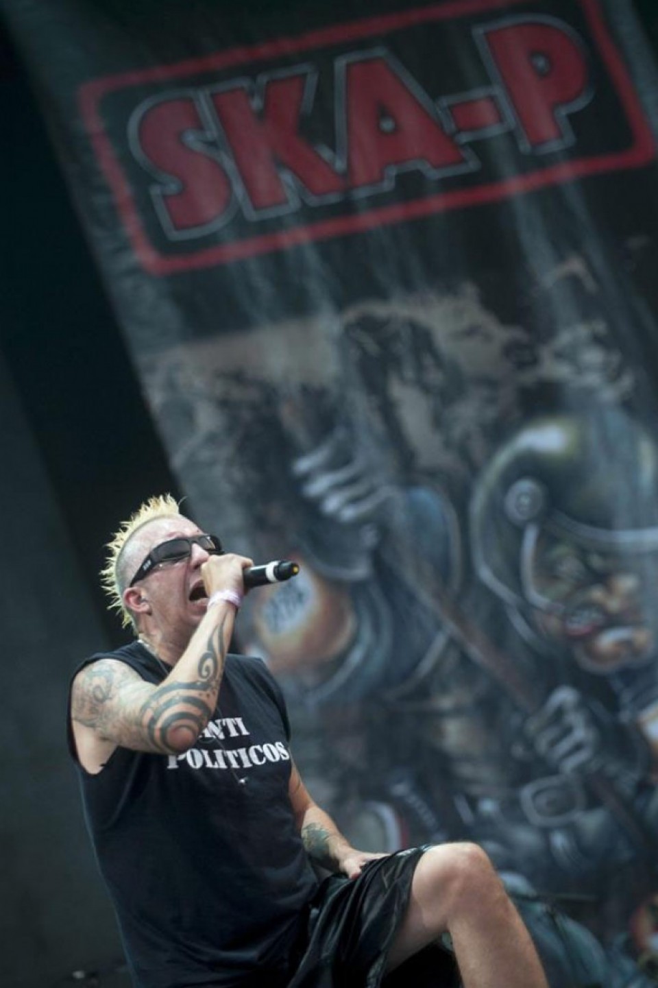 Ska-P taldearen kontzertua, Budapesten. Argazkia: EFE